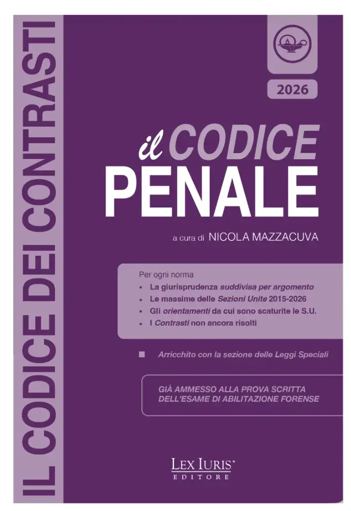 Codice dei Contrasti Diritto Penale – ed. 2026