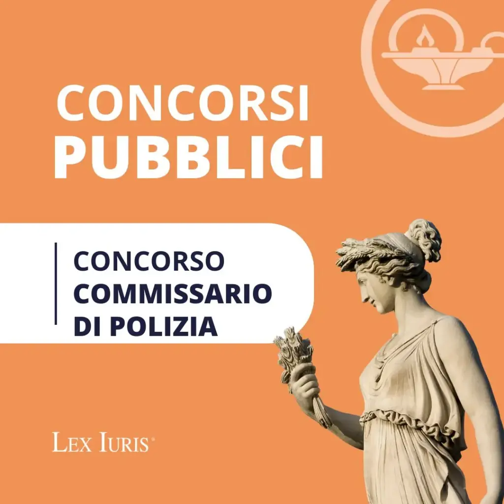 Concorso Commissario di Polizia 2025 